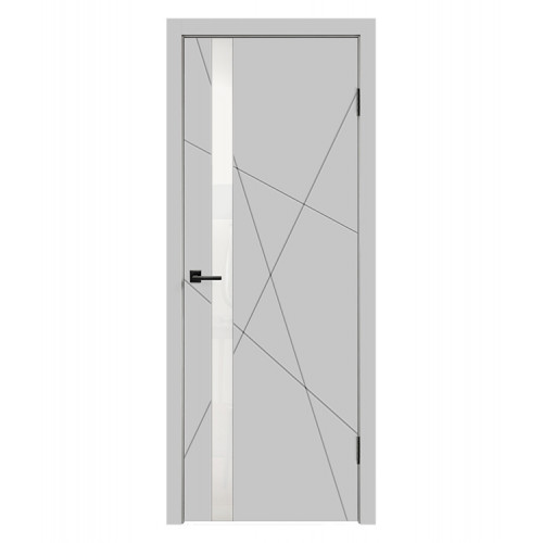 Дверь межкомнатная SCANDI S Z1, эмаль (ст. белое)